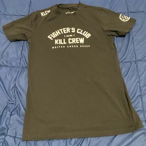 Kill Crew Fighters Club Black Tshirt
